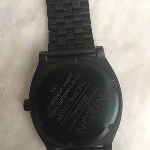 Nixon Accessories - Nixon Timeteller watch. Matte black. Nixon Accessories - Nixon Timeteller watch. Matte black.